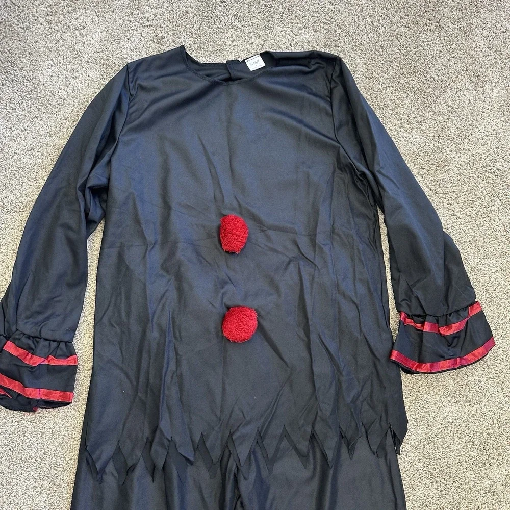 Crouchy The Clown Adult Medium M Spirit Halloween Costume Cosplay EUC No Gloves - Picture 5 of 14